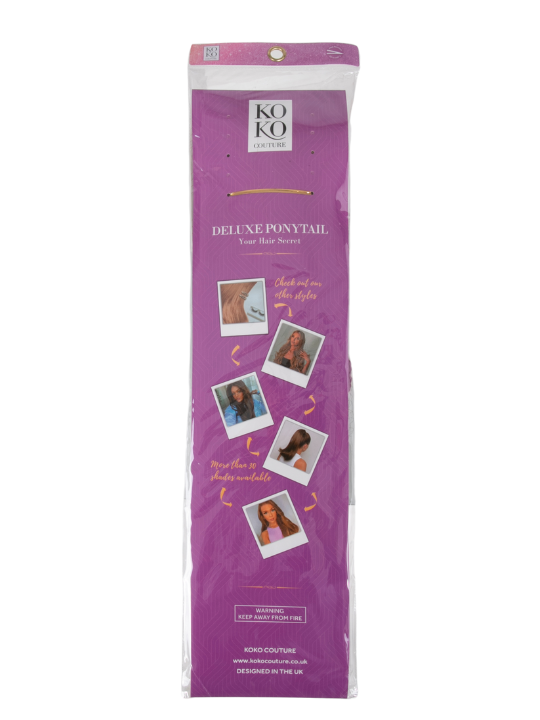 Premium Synthetic Fibre – Bella 22″ Natural Wave Claw Clip Ponytails (Fluffy Version)