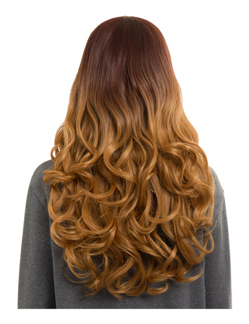 Behati Middle Parting Long Curly Full Head Wig