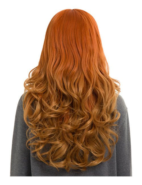 Behati Middle Parting Long Curly Full Head Wig