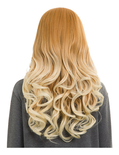 Behati Middle Parting Long Curly Full Head Wig