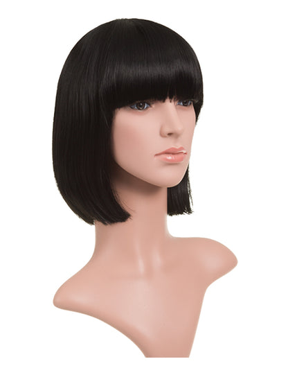 Classic Bob Synthetic Full Head Wig
