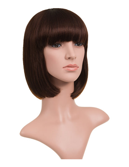 Classic Bob Synthetic Full Head Wig
