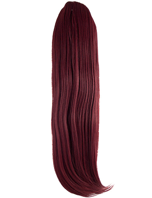 Drawstring Straight Style Ponytail - Tulip