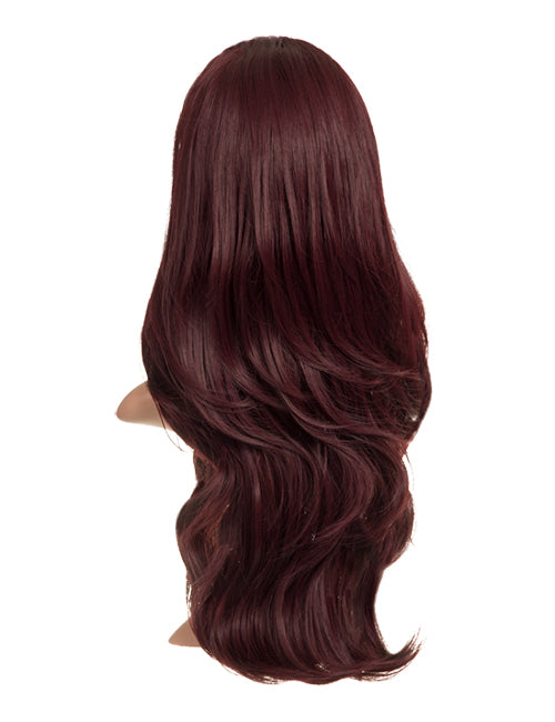 Chloe Long Natural Wavy Synthetic Half Head Wig