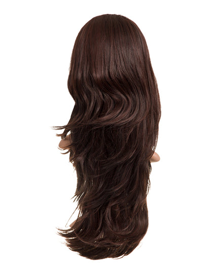 Chloe Long Natural Wavy Synthetic Half Head Wig