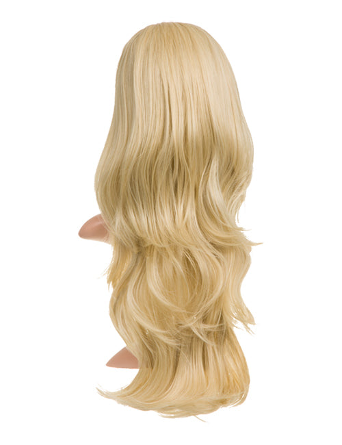 Chloe Long Natural Wavy Synthetic Half Head Wig