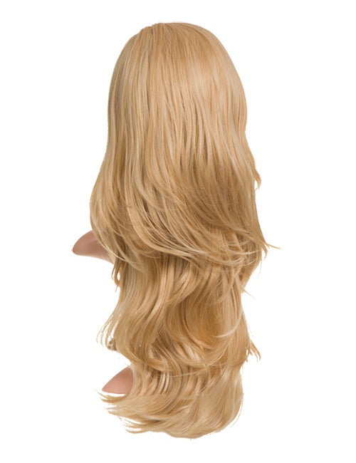 Chloe Long Natural Wavy Synthetic Half Head Wig