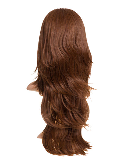 Chloe Long Natural Wavy Synthetic Half Head Wig