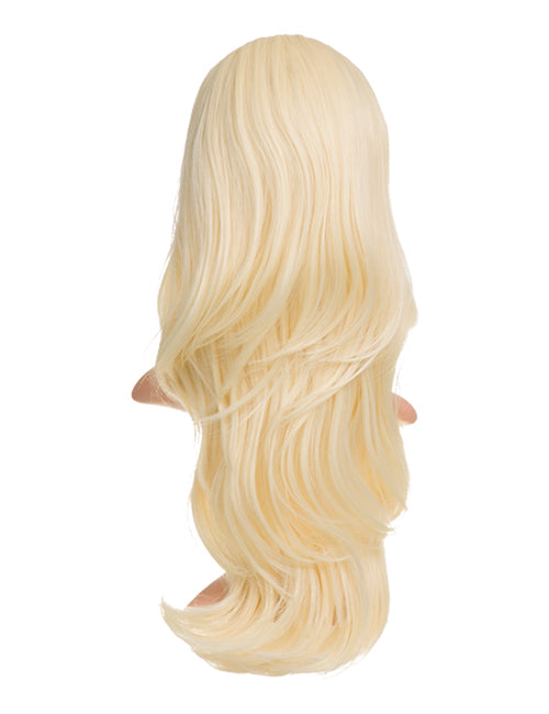 Chloe Long Natural Wavy Synthetic Half Head Wig