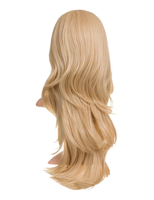 Chloe Long Natural Wavy Synthetic Half Head Wig
