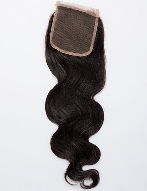 Body Wave Indian Human Hair Lace Closure