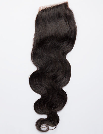Body Wave Indian Human Hair Lace Closure