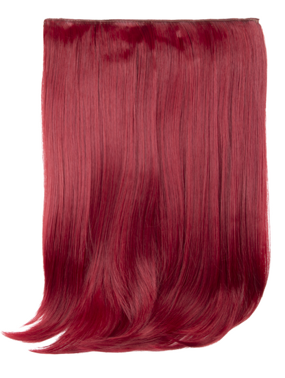 One Piece 18" Straight Synthetic Clip in Hair Extensions - Dolce