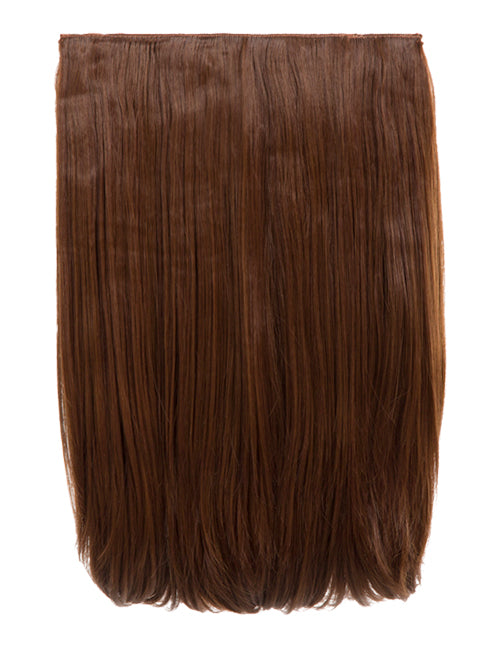 One Piece 18" Straight Synthetic Clip in Hair Extensions - Dolce
