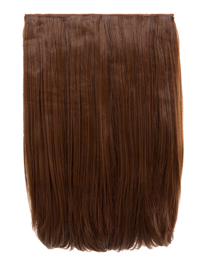 One Piece 18" Straight Synthetic Clip in Hair Extensions - Dolce