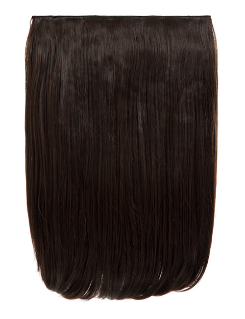 One Piece 18" Straight Synthetic Clip in Hair Extensions - Dolce