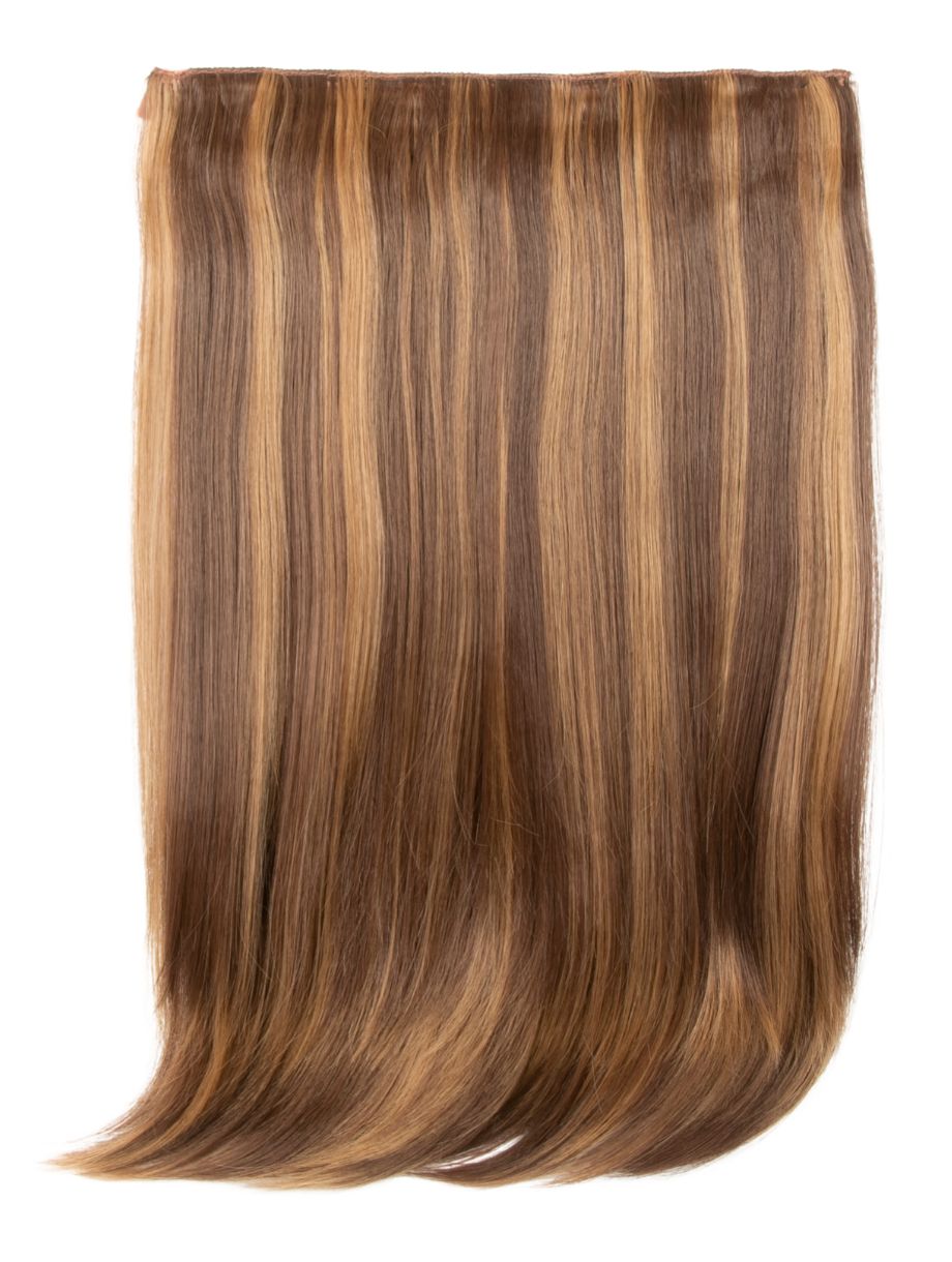 One Piece 18" Straight Synthetic Clip in Hair Extensions - Dolce