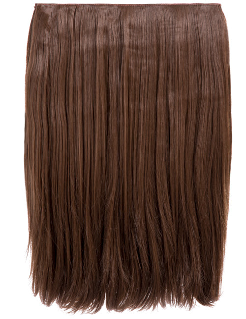 One Piece 18" Straight Synthetic Clip in Hair Extensions - Dolce