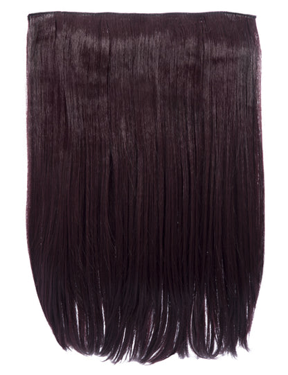 One Piece 18" Straight Synthetic Clip in Hair Extensions - Dolce