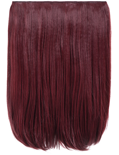 One Piece 18" Straight Synthetic Clip in Hair Extensions - Dolce