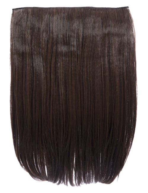 One Piece 18" Straight Synthetic Clip in Hair Extensions - Dolce