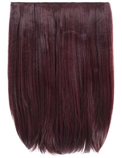 One Piece 18" Straight Synthetic Clip in Hair Extensions - Dolce