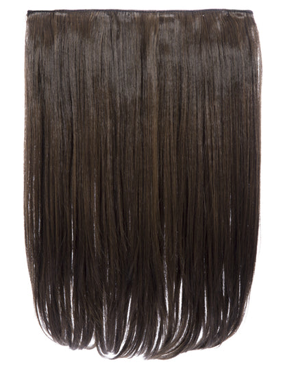 One Piece 18" Straight Synthetic Clip in Hair Extensions - Dolce