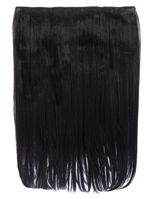 One Piece 18" Straight Synthetic Clip in Hair Extensions - Dolce