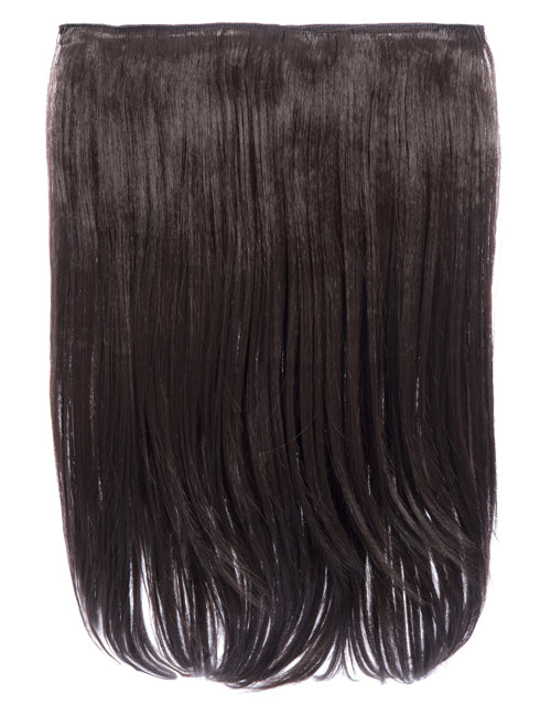 One Piece 18" Straight Synthetic Clip in Hair Extensions - Dolce