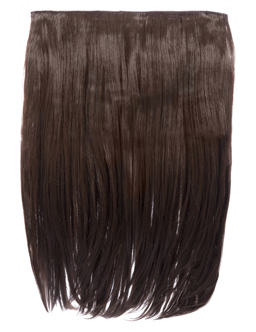 One Piece 18" Straight Synthetic Clip in Hair Extensions - Dolce