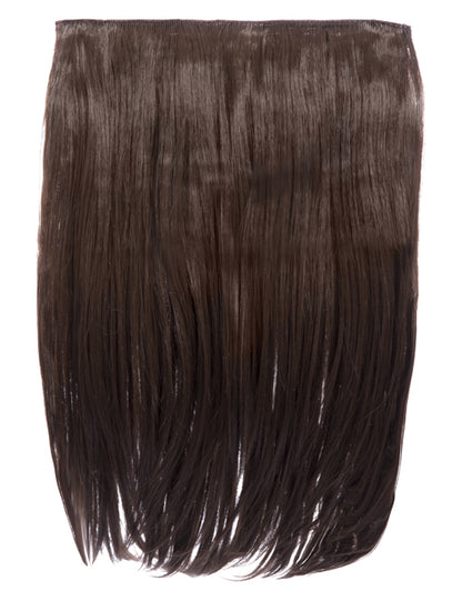One Piece 18" Straight Synthetic Clip in Hair Extensions - Dolce