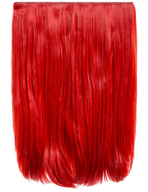 One Piece 18" Straight Synthetic Clip in Hair Extensions - Dolce