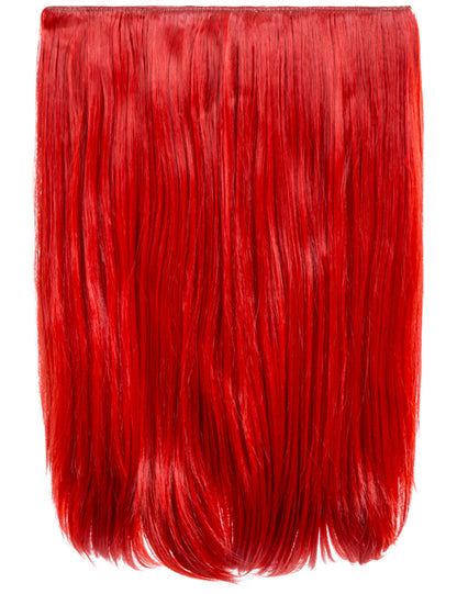 One Piece 18" Straight Synthetic Clip in Hair Extensions - Dolce