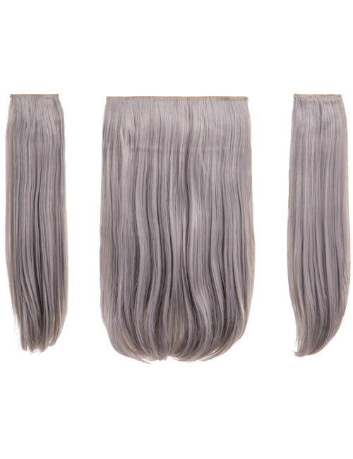 Three Pieces 18" Straight Synthetic Clip in Hair Extensions - Elle