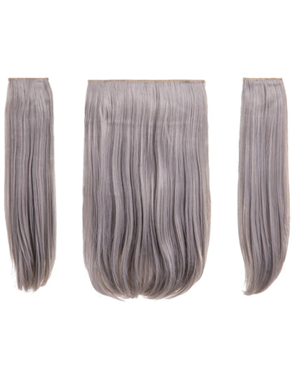 Three Pieces 18" Straight Synthetic Clip in Hair Extensions - Elle