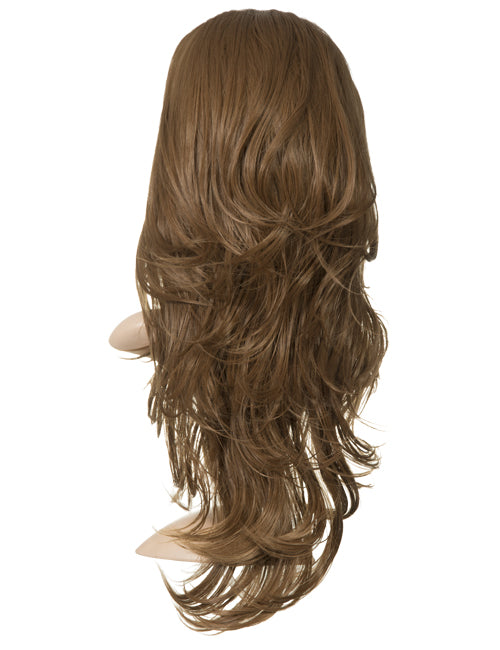 Emma Long Wavy Synthetic Half Head Wig