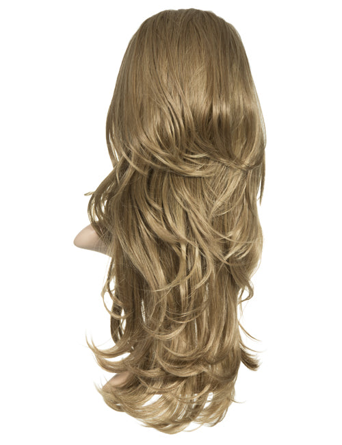 Emma Long Wavy Synthetic Half Head Wig
