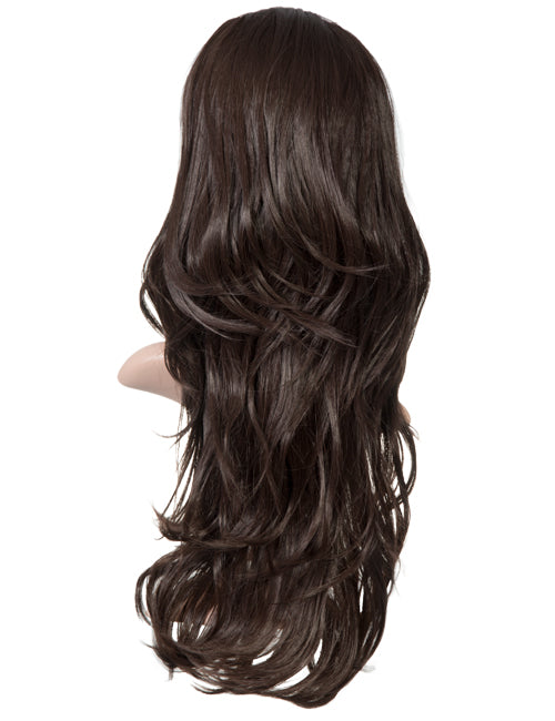 Emma Long Wavy Synthetic Half Head Wig