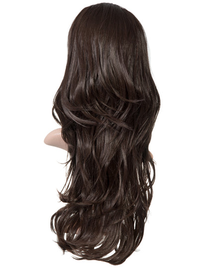 Emma Long Wavy Synthetic Half Head Wig