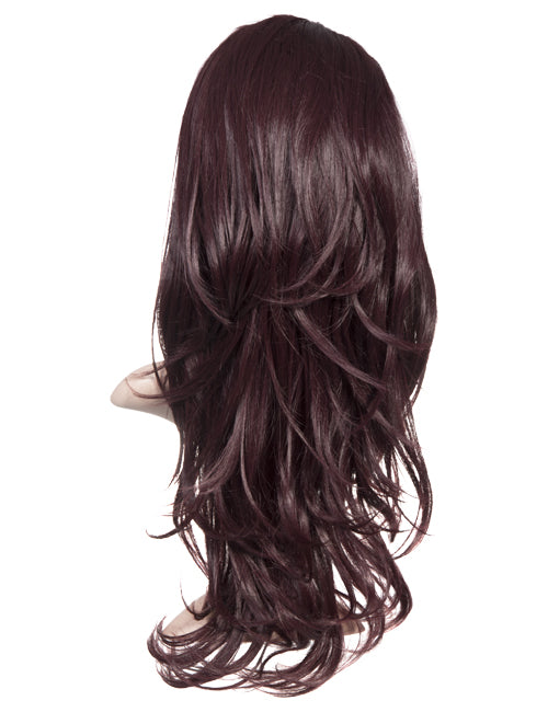 Emma Long Wavy Synthetic Half Head Wig