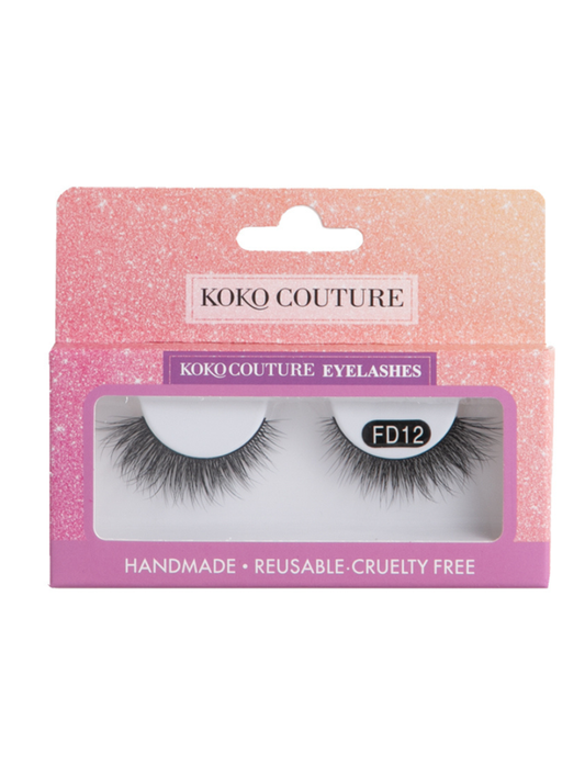 Fluffy Line - Faux Mink Eyelashes (Style FD12)