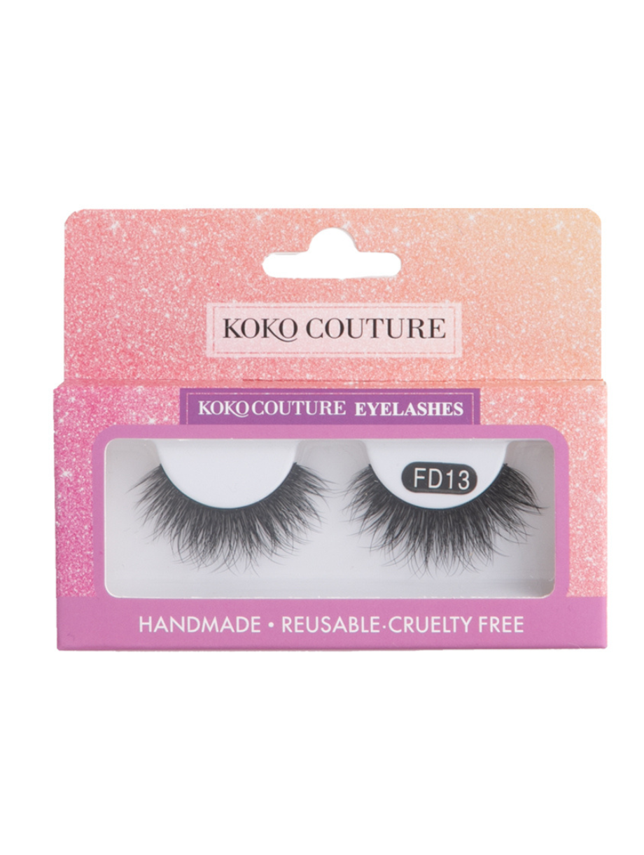 Fluffy Line - Faux Mink Eyelashes (Style FD13)