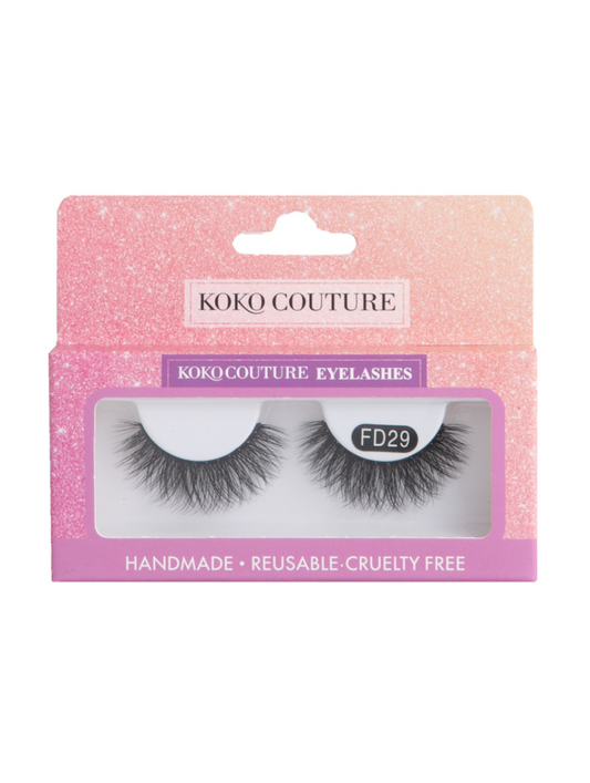 Fluffy Line - Faux Mink Eyelashes (Style FD29)