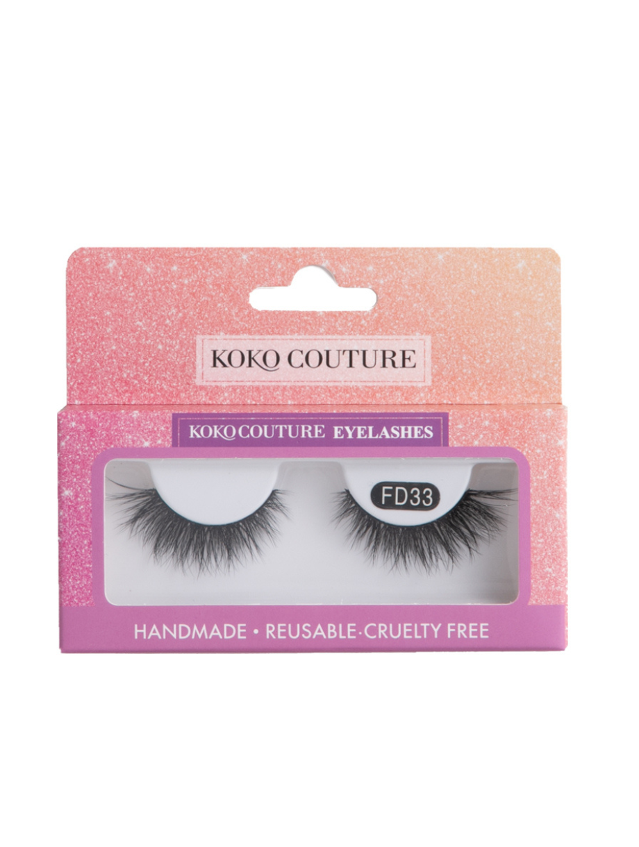 Fluffy Line - Faux Mink Eyelashes (Style FD33)