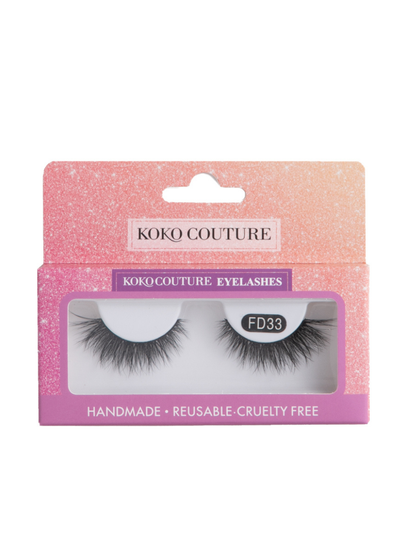 Fluffy Line - Faux Mink Eyelashes (Style FD33)