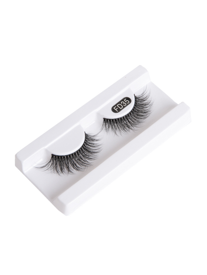 Fluffy Line - Faux Mink Eyelashes (Style FD35)