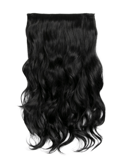 Premium Synthetic Fibre – One Piece 22" Curly Clip-In Hair Extensions - Fiona