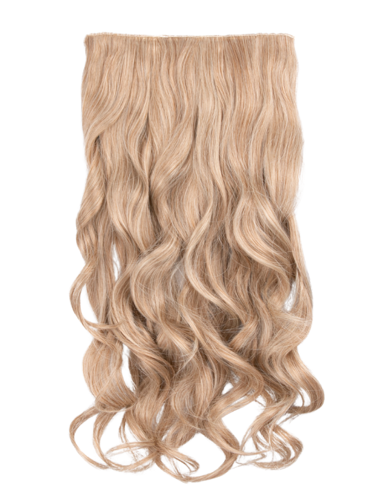 Premium Synthetic Fibre – One Piece 22" Curly Clip-In Hair Extensions - Fiona
