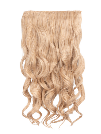 Premium Synthetic Fibre – One Piece 22" Curly Clip-In Hair Extensions - Fiona