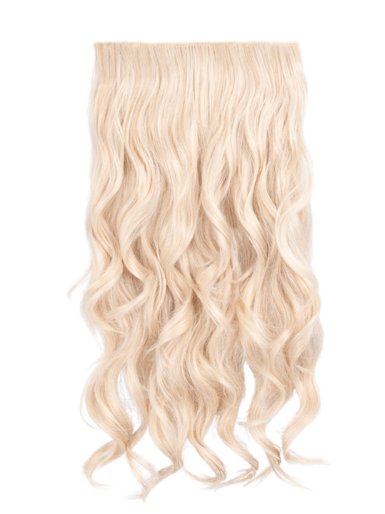 Premium Synthetic Fibre – One Piece 22" Curly Clip-In Hair Extensions - Fiona